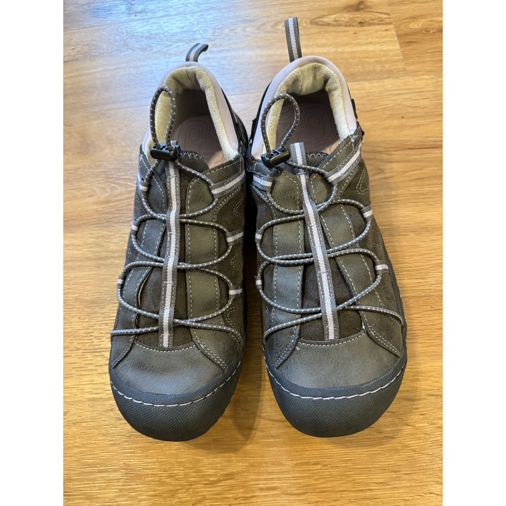JBU by Jambu Synergy B2SNG19 Walking Shoes Women's Size 10 Gray Pink Slip On